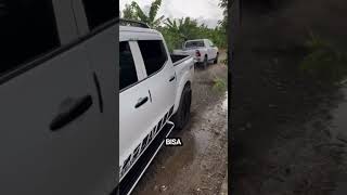 HILUX VS FROINTER reaction shorts story [upl. by Ahsiekar905]