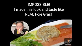 I made this Faux Foie Gras  SECRET RECIPE [upl. by Lari]