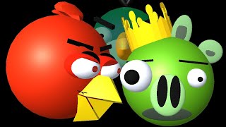 ANGRY BIRDS 3D ♫ ♪ ♫ ♪ ♫ CHAOS EDITION 🤪 animated 3d cinematic [upl. by Aicitel928]