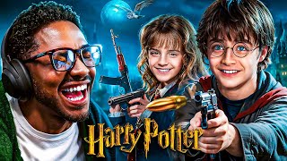 I Watched HARRY POTTER WITH GUNS Its So INSANE I LOST It [upl. by Liggett]