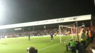 Brentford v Everton penalty shootout full and pitch invasion [upl. by Avlasor]