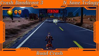 Crash Bandicoot 3 Warped  Road Crash [upl. by Isej]