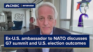 ExUS ambassador to NATO discusses G7 summit and US election outcomes [upl. by Wahs]