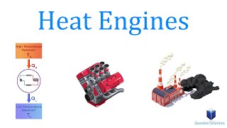 Heat Engines  2nd Law of Thermodynamics  Thermodynamics  Solved examples [upl. by Allbee]