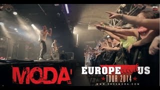 Modà  Pillole dello Europe amp US Tour 2014 parte 1 Barcellona  Monaco  Zurigo [upl. by Nnairda257]