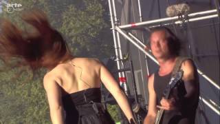 Epica  Sensorium  Live at Hellfest 2015 [upl. by Kirt]