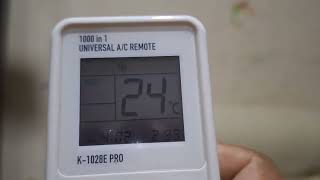 REMOTE AC CHUNGHOP TIDAK BERFUNGSI  SETTING REMOTE CHUNGHOP AC SHARP  HOW TO FIX CHUNGHOP K 1028E [upl. by Robby]