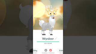 New debut 🤯 Wyrdeer in pokemon go [upl. by Flagler]