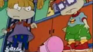 Classic Rugrats clip  Tommys Failed Atempt to be Bad [upl. by Ylek433]