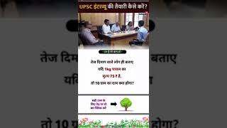 Ias mind blowing questions upscssc iasinterview [upl. by Ellenahc208]