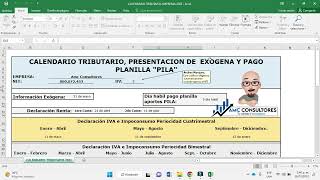 ✅ DESCARGA NUESTRO CALENDARIO TRIBUTARIO PERSONALIZADO EMPRESAS 2023 [upl. by Norreg]