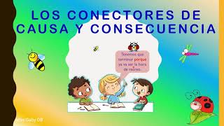 Conectores de causa y consecuencia [upl. by Eenel362]