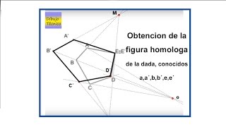 Figura homóloga de la dada conocidos aa´bb´ee´ [upl. by Aynahs]