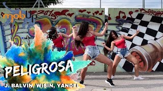 PELIGROSA  J Balvin Wisin Yandel  MOBUP® FITNESS  DANCE MOB® [upl. by Rossen]