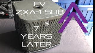 A perfect small event subwoofer EV ZXA1 follow up after years of use [upl. by Nnylrac]