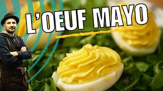 🐣 Oeuf mayo rapide et simple recette détaillée  cuisson de l oeuf et la mayonnaise [upl. by Tan]