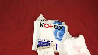 KOTEX GECE KÜLODU  Sadece MİGROSLARDA 1 TL’ye  TÜRKİYE DE BİR İLK [upl. by Rhodie521]