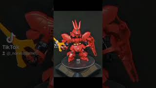 SD Gundam ExStandard Sazabi gundam gunpla modelkits sdgundam sazabi funtobuildgunpla [upl. by Dorie]