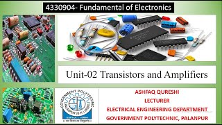 Transistor as an amplifier [upl. by Esinert812]