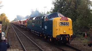 55009 on 1532 Milford West Sidings to Neville Hill [upl. by Ynohtnael122]