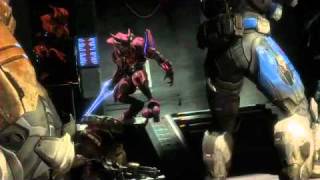 Halo Reach Cutscenes  Winter Contingency  Visigrad Relay Station [upl. by Yate]