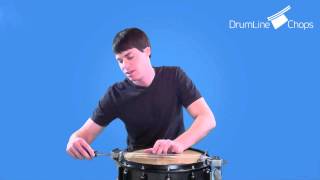 How to Tune Marching Snare Drum Guts [upl. by Htebirol193]