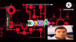 Sweaty gamer plays geometry dash [upl. by Ecinad]