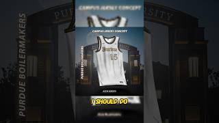 Purdue Jersey Concept🚂 shorts purdueuniversity purdue [upl. by Naawaj]