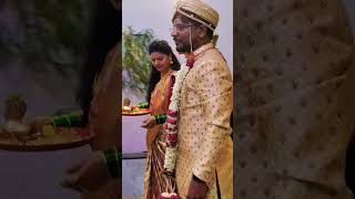 Sat janmachi saath wedding marathi bride youtube youtubeshorts [upl. by Hirsch]