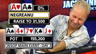 Pocket Aces Wrecked Slowplay Backfires at World Series of Poker [upl. by Enelrihs]