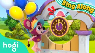 Hickory Dickory Dock  Sing Along with Hogi  The mouse went up the clock  Pinkfong amp Hogi [upl. by Engvall]