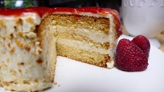 Lieblingsrezept  VanillecremeTorte  Recipe [upl. by Daffy]