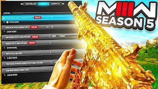 NEW BEST SETTINGS FOR MW3 After SEASON 5 UPDATE 🚨 Modern Warfare 3 Graphics Controller Console [upl. by Tanah74]