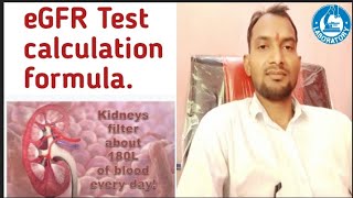 eGFR Test Calculation Formula [upl. by Ellenar]