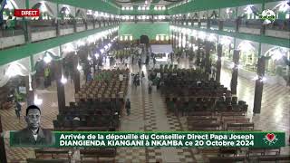 Arrivée de la dépouille du Conseiller Direct Papa Joseph DIANGIENDA KIANGANI à NKAMBA ce 20 Octob… [upl. by Stanley]