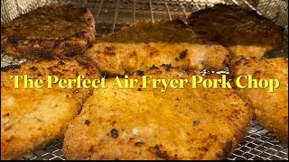 The Perfect Air Fryer Pork Chop Pork Schnitzel [upl. by Ytineres]