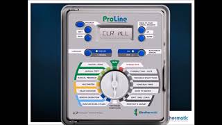 Weathermatic ProLine Programming [upl. by Dlareg]