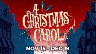 A Christmas Carol 2024  Rehearsal Sneak Peek  CenterPoint Theatre [upl. by Walker]