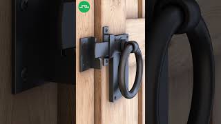 Wooden door latch latch lock gate [upl. by Kiker]