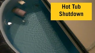 How to drain hot tub with a hose [upl. by Marchak]