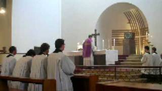 Tridentinische Messe  Traditional Latin Mass Zwölf Apostel Berlin Reminiscere X [upl. by Elocyn]