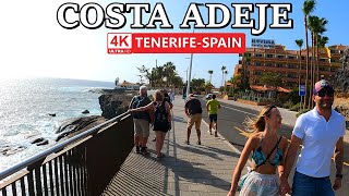 TENERIFE  COSTA ADEJE  Visiting Several Places with Perfect Weather 🌞 4K Walk ● February 2024 [upl. by Ecinnaj]