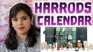 HARRODS BEAUTY ADVENT CALENDAR 2022 CONTENTS [upl. by Saideman265]