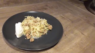 Hackfleisch mit Weißkraut [upl. by Anilatak]