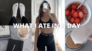 WHAT I EAT IN A DAY TO FEEL GOOD  Katelynn Nolan [upl. by Mloclam]