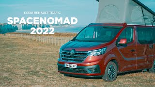 ESSAI RENAULT TRAFIC SPACENOMAD 2022  Road Trip en Normandie en van aménagé [upl. by Viridissa72]