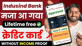 indusind bank credit card apply online  indusind credit card apply online  credit card kaise bana [upl. by Danziger668]