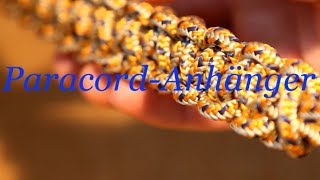 ParacordAnhänger selber machen  TUTORIAL  Cobra Stitch [upl. by Modern]