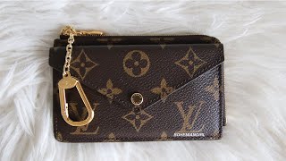 RECTO VERSO CARD HOLDER REVIEW  LOUIS VUITTON  BOHEMIANGIRL [upl. by Buckie]