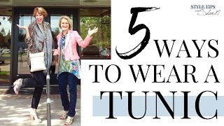 5 Ways To Wear A Tunic [upl. by Ecinej]